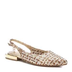 NEW XTI women's 14393801 flat shoe in gold